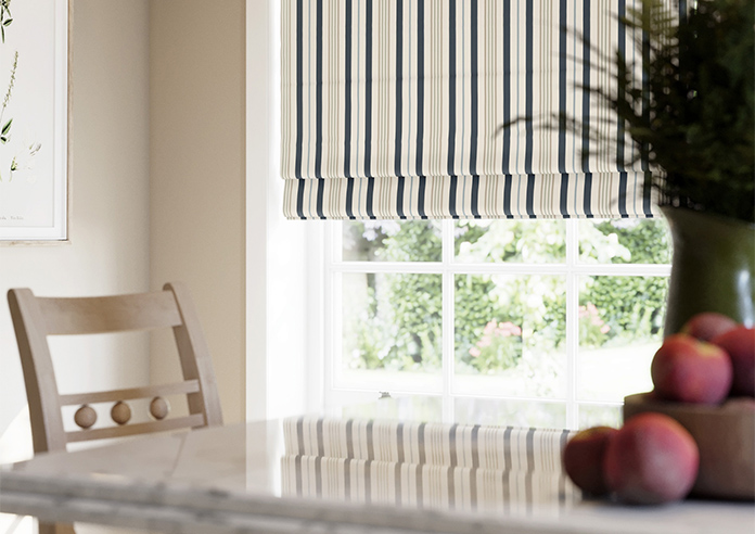 The British Stripe Co. George, Polzeath No.1 - Roman Blind - Image 5